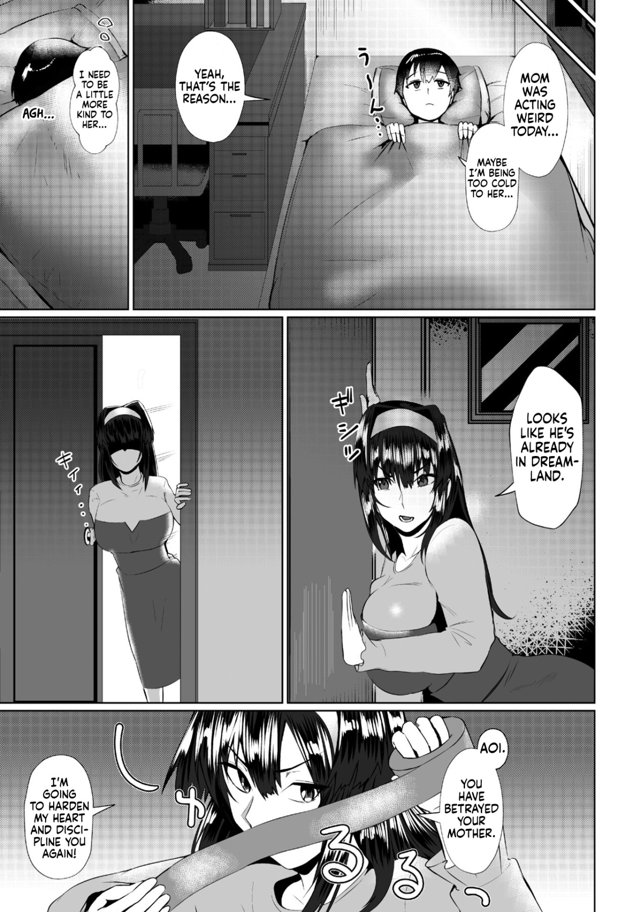 hentai manga Be Careful of Mom\'s Jealousy!